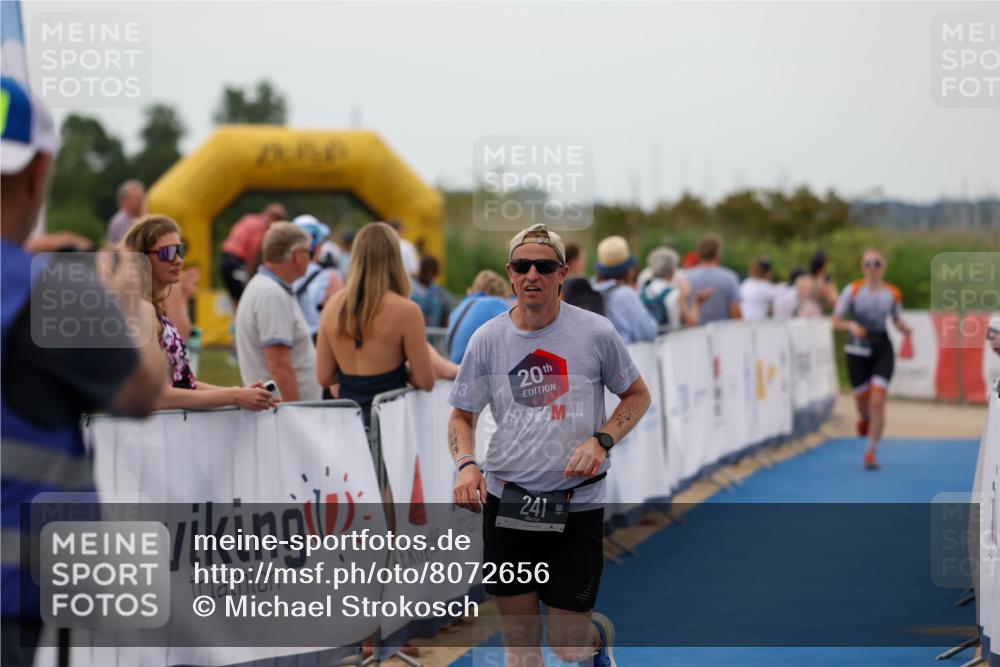 22.06.2025 - Viking Triathlon Michael Strokosch http://msf.ph/oto/8072656 22.06.2025 15:54:19 Ziel 43, 241 meine-sportfotos.de