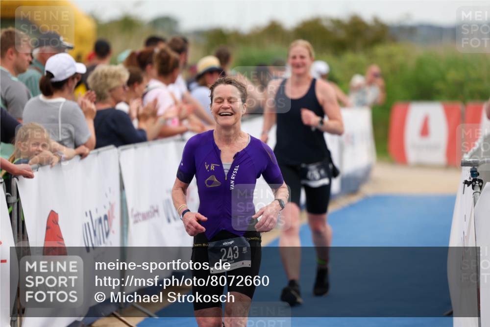 22.06.2025 - Viking Triathlon Michael Strokosch http://msf.ph/oto/8072660 22.06.2025 15:39:28 Ziel 243, 475 meine-sportfotos.de