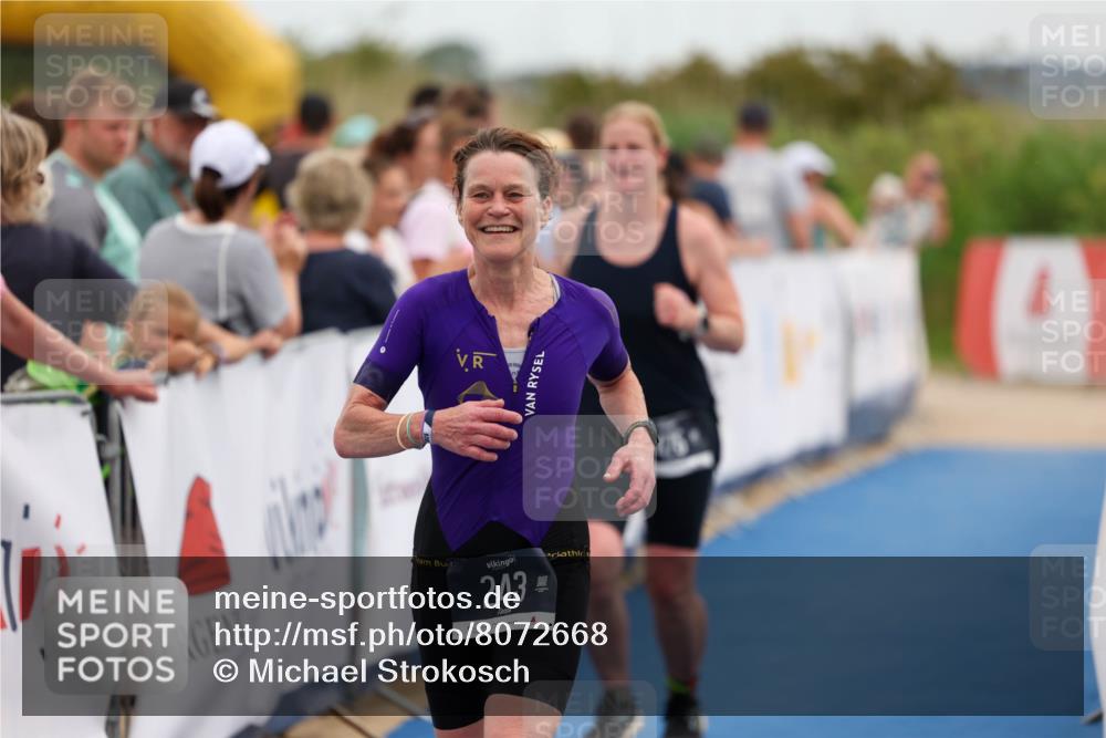 22.06.2025 - Viking Triathlon Michael Strokosch http://msf.ph/oto/8072668 22.06.2025 15:39:29 Ziel 243, 475 meine-sportfotos.de