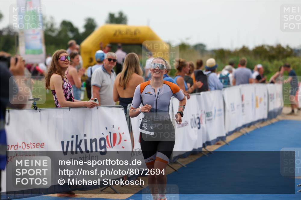 22.06.2025 - Viking Triathlon Michael Strokosch http://msf.ph/oto/8072694 22.06.2025 15:54:24 Ziel 43, 241 meine-sportfotos.de