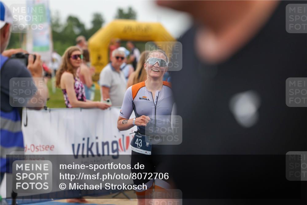 22.06.2025 - Viking Triathlon Michael Strokosch http://msf.ph/oto/8072706 22.06.2025 15:54:25 Ziel 43, 241 meine-sportfotos.de