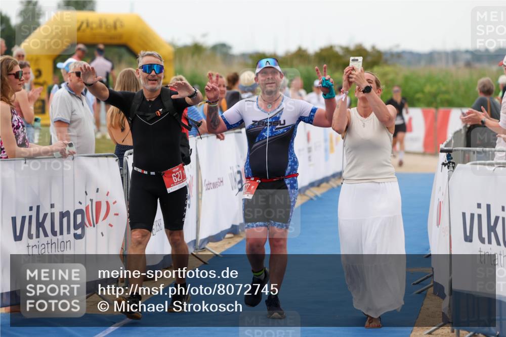 22.06.2025 - Viking Triathlon Michael Strokosch http://msf.ph/oto/8072745 22.06.2025 15:54:46 Ziel 627 meine-sportfotos.de