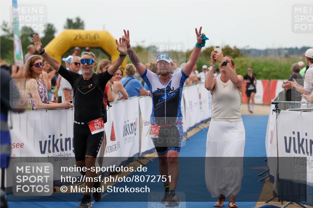 22.06.2025 - Viking Triathlon Michael Strokosch http://msf.ph/oto/8072751 22.06.2025 15:54:47 Ziel 627 meine-sportfotos.de