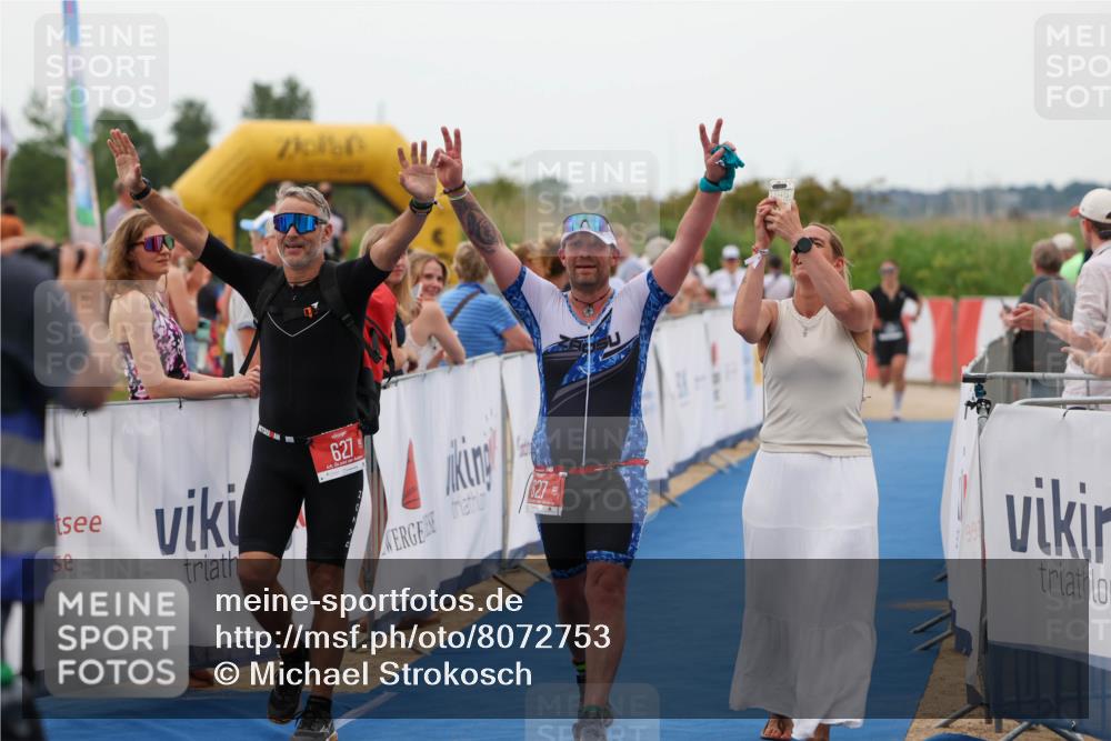 22.06.2025 - Viking Triathlon Michael Strokosch http://msf.ph/oto/8072753 22.06.2025 15:54:47 Ziel 627 meine-sportfotos.de