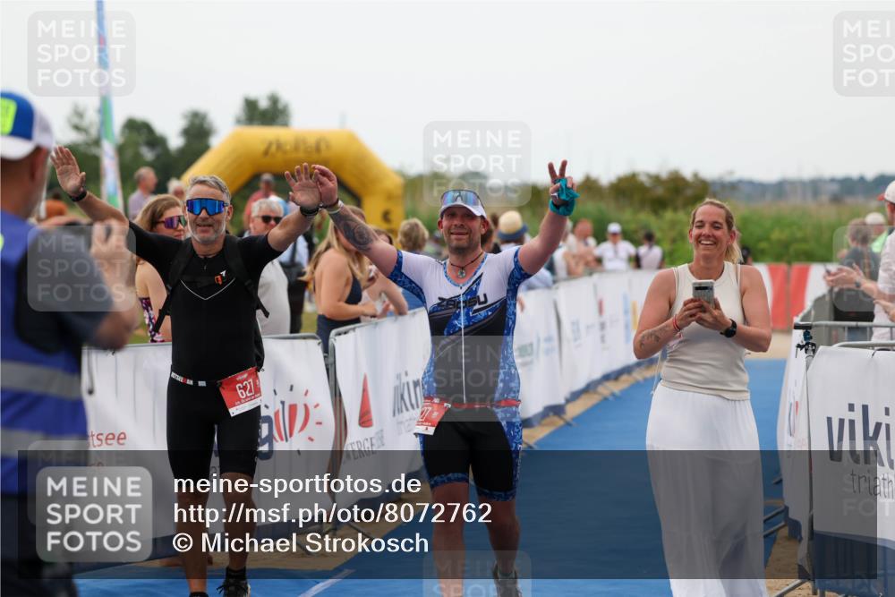 22.06.2025 - Viking Triathlon Michael Strokosch http://msf.ph/oto/8072762 22.06.2025 15:54:48 Ziel 627 meine-sportfotos.de