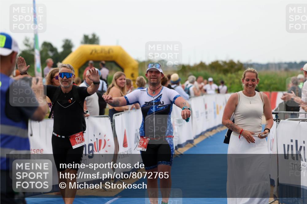 22.06.2025 - Viking Triathlon Michael Strokosch http://msf.ph/oto/8072765 22.06.2025 15:54:48 Ziel 627 meine-sportfotos.de