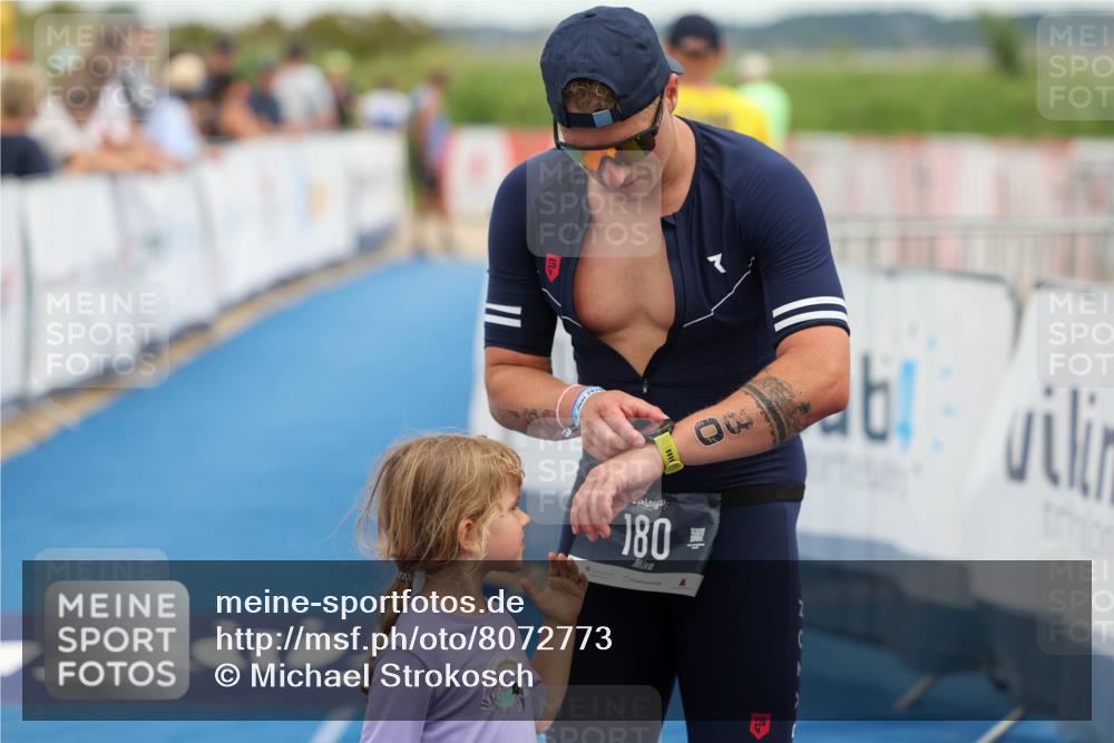 22.06.2025 - Viking Triathlon Michael Strokosch http://msf.ph/oto/8072773 22.06.2025 15:40:08 Ziel 170, 180 meine-sportfotos.de