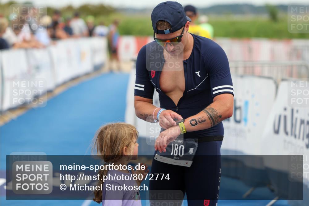 22.06.2025 - Viking Triathlon Michael Strokosch http://msf.ph/oto/8072774 22.06.2025 15:40:09 Ziel 180 meine-sportfotos.de