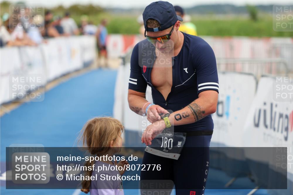 22.06.2025 - Viking Triathlon Michael Strokosch http://msf.ph/oto/8072776 22.06.2025 15:40:09 Ziel 180 meine-sportfotos.de