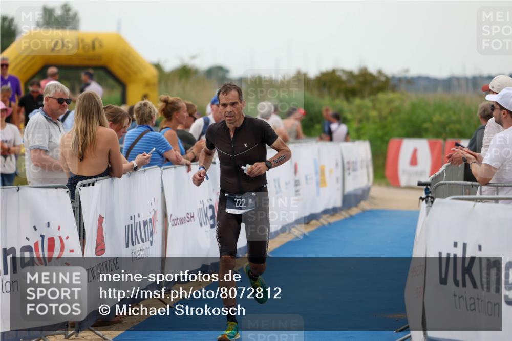 22.06.2025 - Viking Triathlon Michael Strokosch http://msf.ph/oto/8072812 22.06.2025 15:55:47 Ziel 222 meine-sportfotos.de