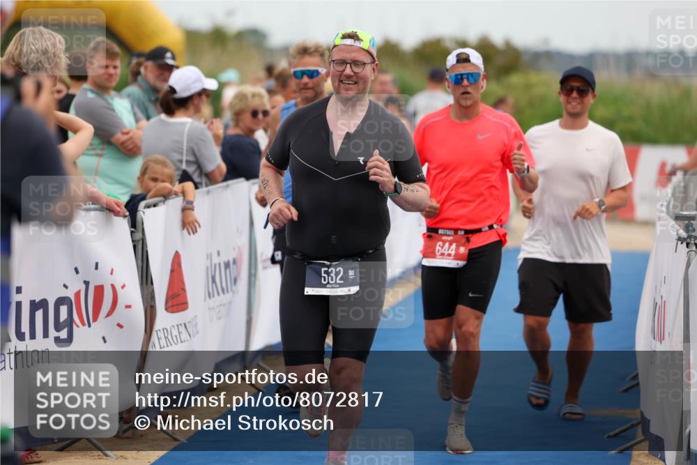 22.06.2025 - Viking Triathlon Michael Strokosch http://msf.ph/oto/8072817 22.06.2025 15:40:19 Ziel 532, 644 meine-sportfotos.de
