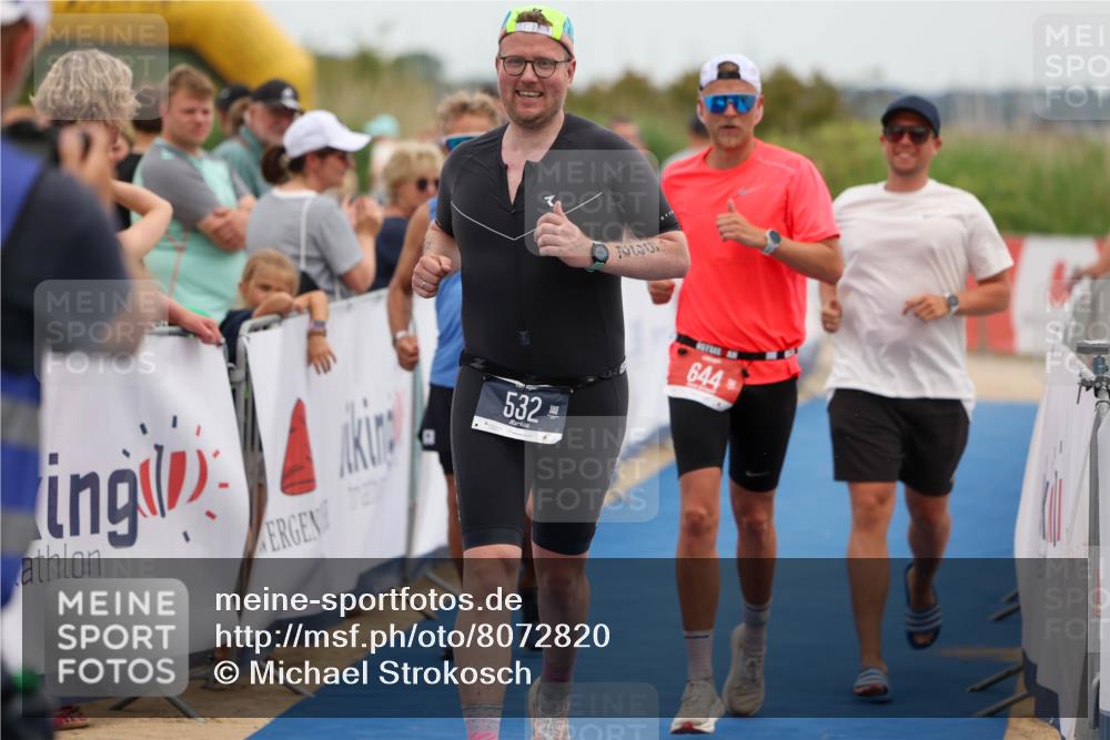 22.06.2025 - Viking Triathlon Michael Strokosch http://msf.ph/oto/8072820 22.06.2025 15:40:19 Ziel 532, 644 meine-sportfotos.de