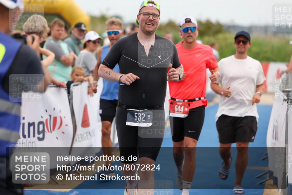 22.06.2025 - Viking Triathlon Michael Strokosch http://msf.ph/oto/8072824 22.06.2025 15:40:19 Ziel 532, 644 meine-sportfotos.de