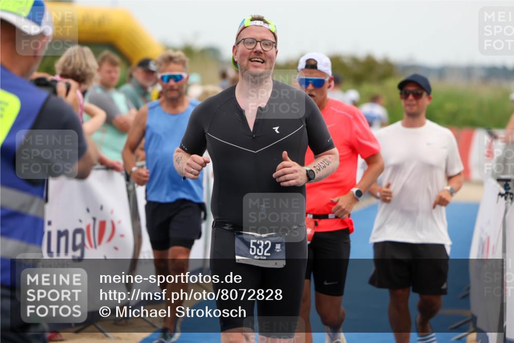 22.06.2025 - Viking Triathlon Michael Strokosch http://msf.ph/oto/8072828 22.06.2025 15:40:20 Ziel 532, 644 meine-sportfotos.de