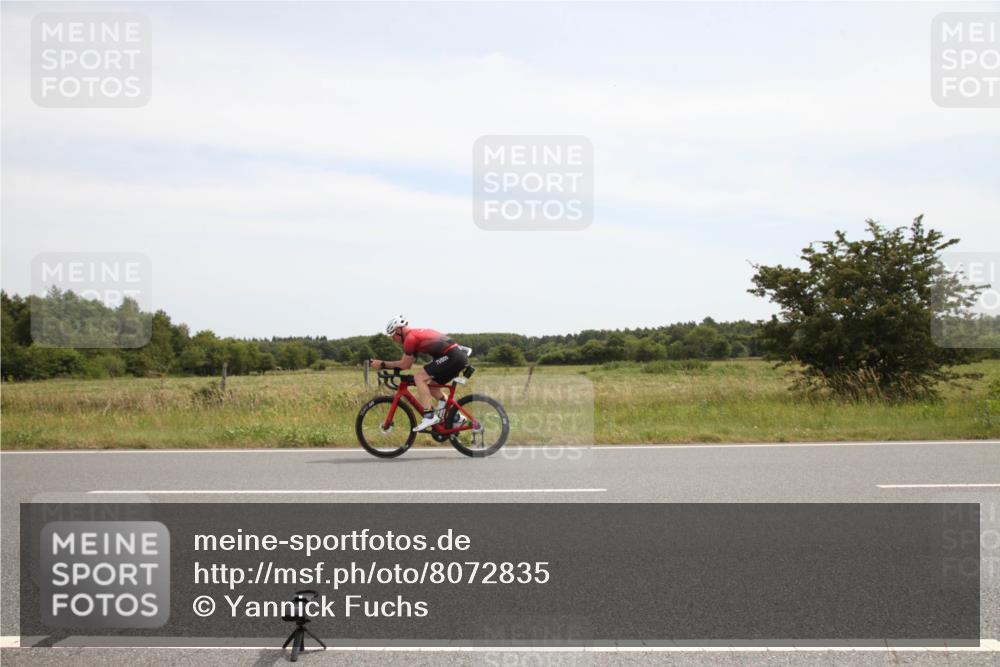22.06.2025 - Viking Triathlon Yannick Fuchs http://msf.ph/oto/8072835 22.06.2025 12:39:49 Radfahren 356, 511 meine-sportfotos.de