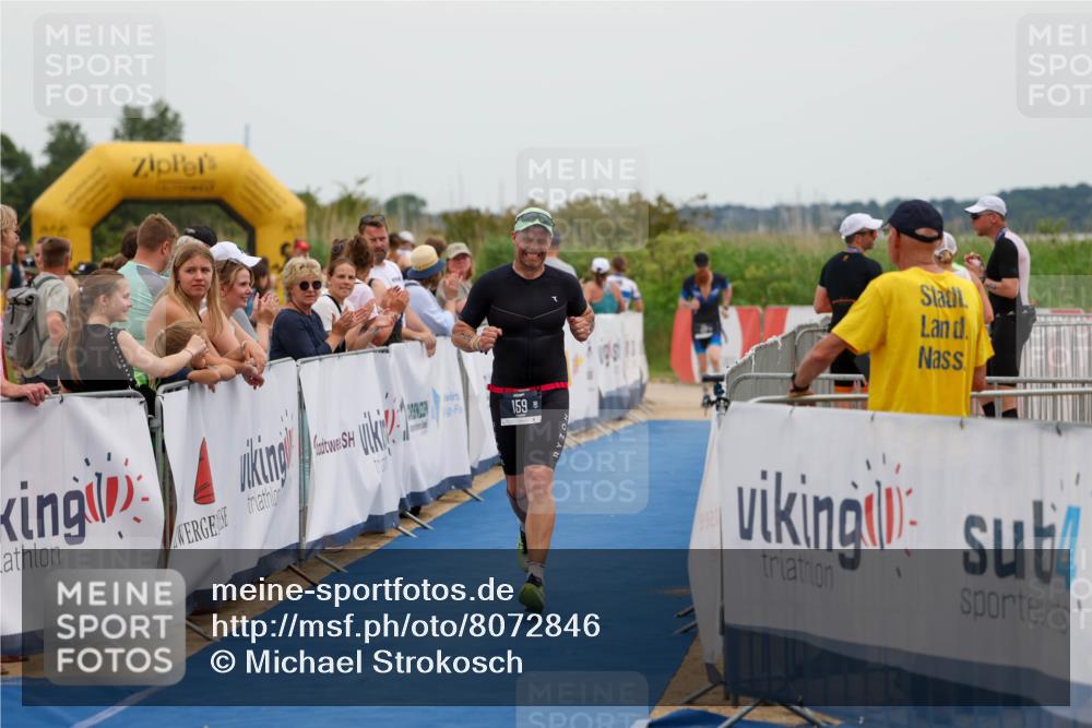 22.06.2025 - Viking Triathlon Michael Strokosch http://msf.ph/oto/8072846 22.06.2025 15:40:44 Ziel 159, 437 meine-sportfotos.de