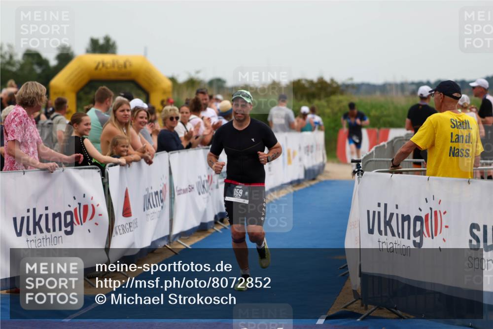 22.06.2025 - Viking Triathlon Michael Strokosch http://msf.ph/oto/8072852 22.06.2025 15:40:44 Ziel 159, 437 meine-sportfotos.de