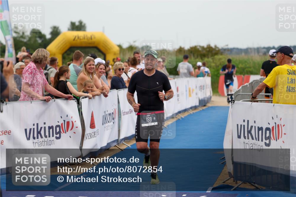 22.06.2025 - Viking Triathlon Michael Strokosch http://msf.ph/oto/8072854 22.06.2025 15:40:45 Ziel 159, 437 meine-sportfotos.de