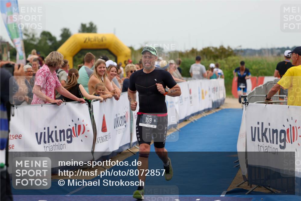22.06.2025 - Viking Triathlon Michael Strokosch http://msf.ph/oto/8072857 22.06.2025 15:40:45 Ziel 159, 437 meine-sportfotos.de