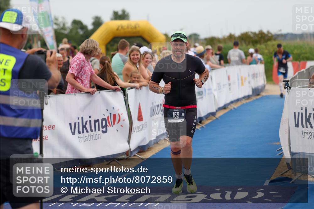 22.06.2025 - Viking Triathlon Michael Strokosch http://msf.ph/oto/8072859 22.06.2025 15:40:45 Ziel 159, 437 meine-sportfotos.de