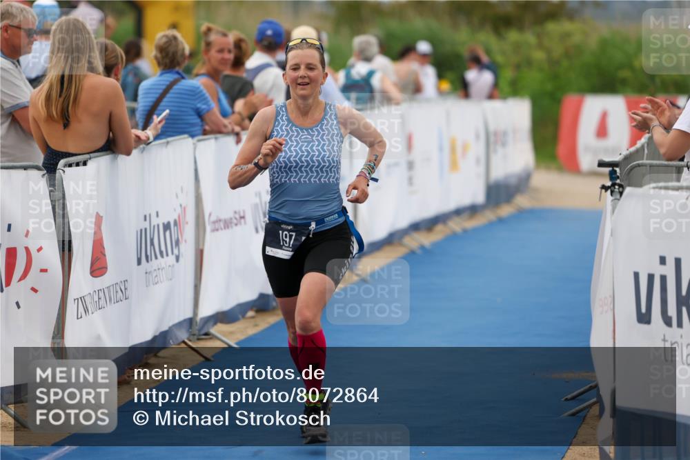 22.06.2025 - Viking Triathlon Michael Strokosch http://msf.ph/oto/8072864 22.06.2025 15:56:03 Ziel 197 meine-sportfotos.de