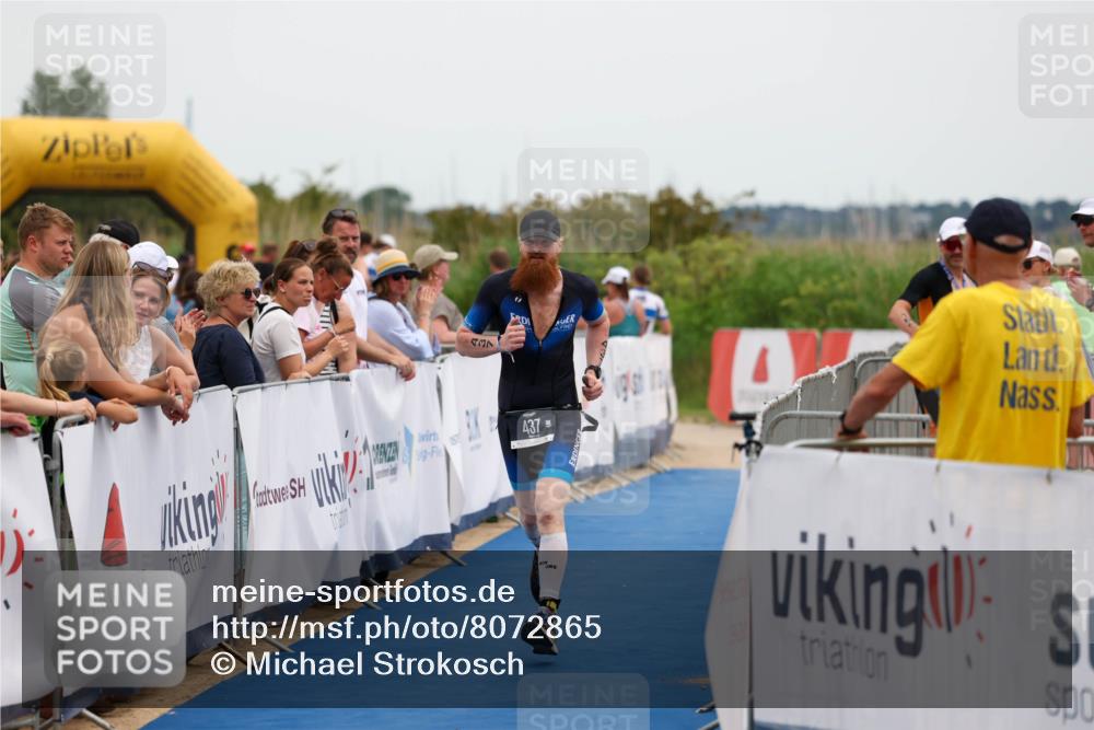 22.06.2025 - Viking Triathlon Michael Strokosch http://msf.ph/oto/8072865 22.06.2025 15:40:48 Ziel 159, 437 meine-sportfotos.de