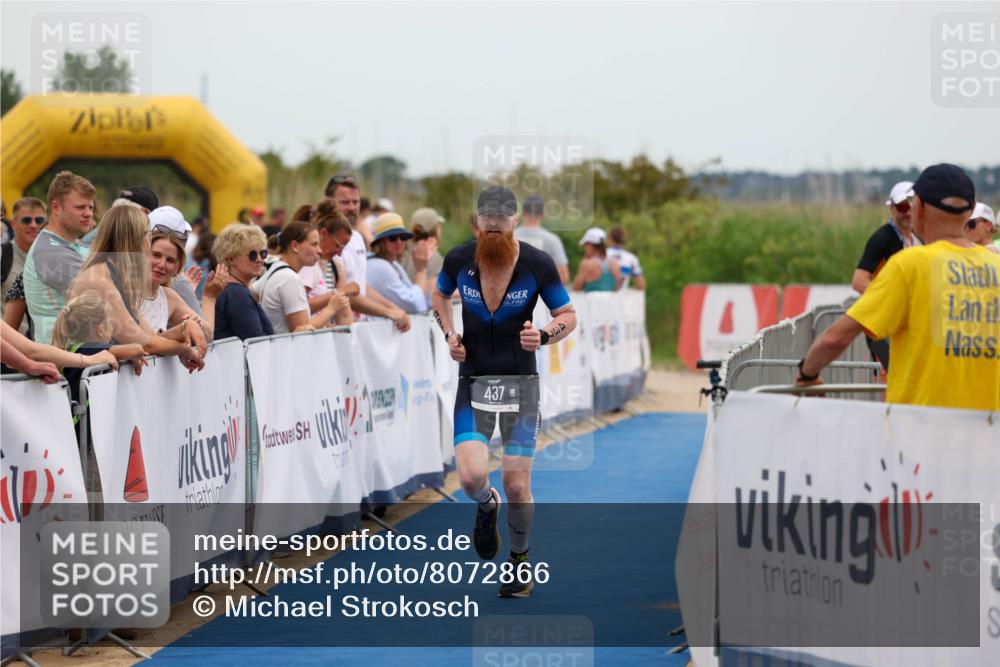 22.06.2025 - Viking Triathlon Michael Strokosch http://msf.ph/oto/8072866 22.06.2025 15:40:48 Ziel 159, 437 meine-sportfotos.de