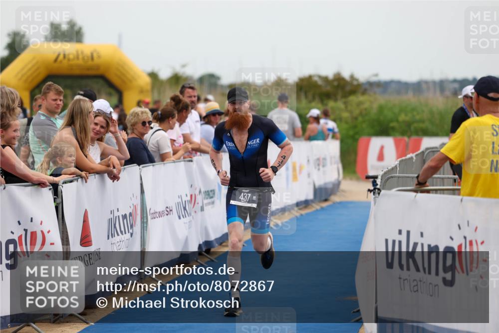 22.06.2025 - Viking Triathlon Michael Strokosch http://msf.ph/oto/8072867 22.06.2025 15:40:49 Ziel 159, 437 meine-sportfotos.de