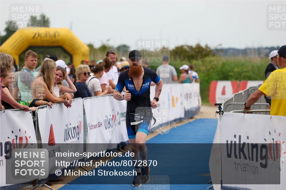 22.06.2025 - Viking Triathlon Michael Strokosch http://msf.ph/oto/8072870 22.06.2025 15:40:49 Ziel 159, 437 meine-sportfotos.de