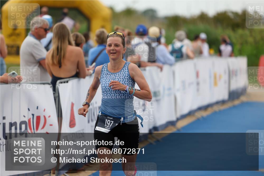 22.06.2025 - Viking Triathlon Michael Strokosch http://msf.ph/oto/8072871 22.06.2025 15:56:03 Ziel 197 meine-sportfotos.de