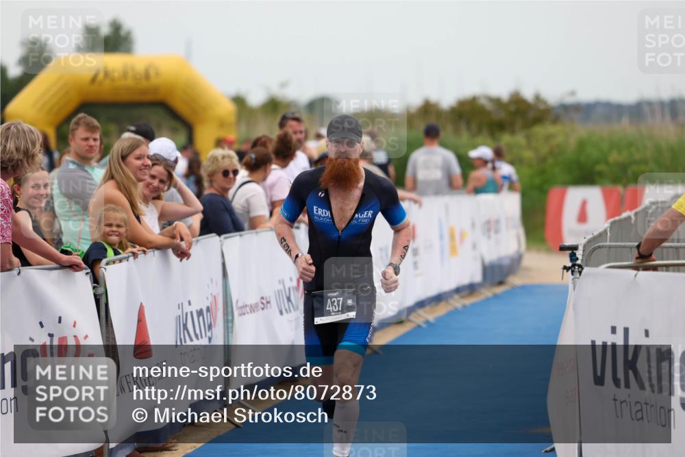 22.06.2025 - Viking Triathlon Michael Strokosch http://msf.ph/oto/8072873 22.06.2025 15:40:49 Ziel 159, 437 meine-sportfotos.de