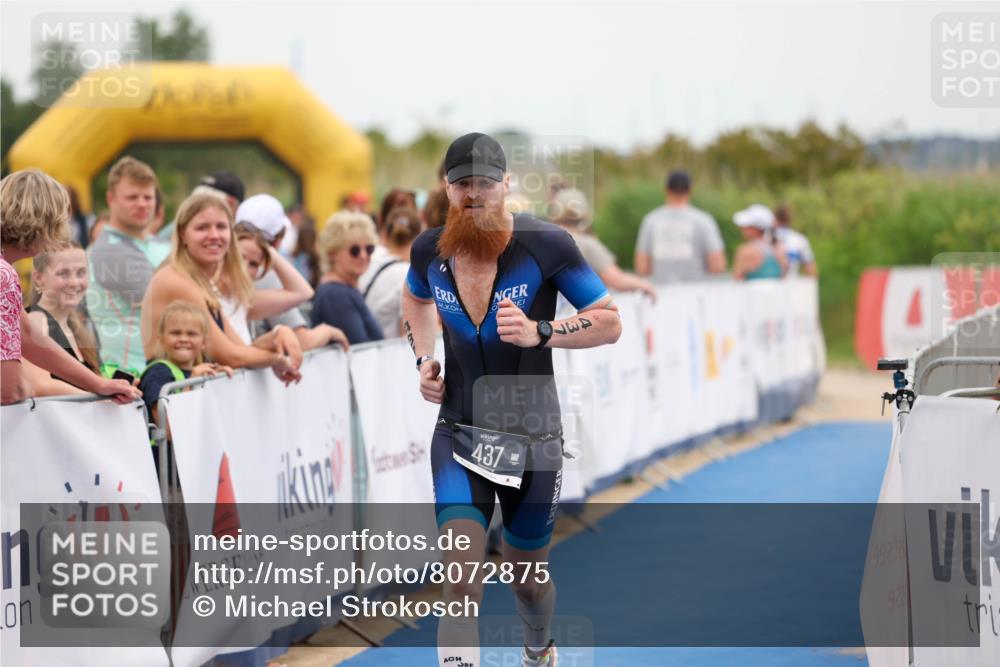 22.06.2025 - Viking Triathlon Michael Strokosch http://msf.ph/oto/8072875 22.06.2025 15:40:49 Ziel 159, 437 meine-sportfotos.de