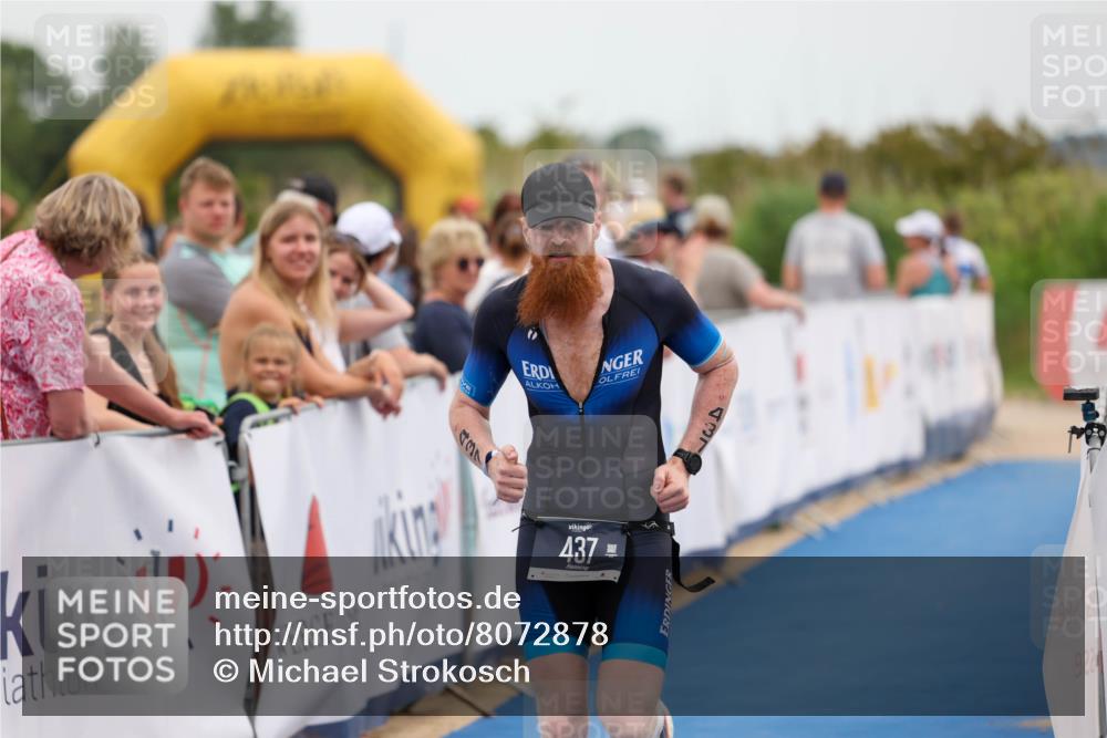 22.06.2025 - Viking Triathlon Michael Strokosch http://msf.ph/oto/8072878 22.06.2025 15:40:50 Ziel 159, 437 meine-sportfotos.de
