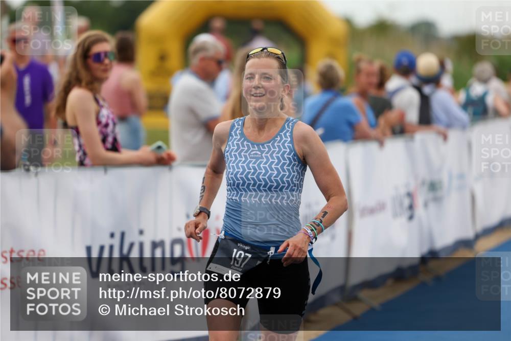 22.06.2025 - Viking Triathlon Michael Strokosch http://msf.ph/oto/8072879 22.06.2025 15:56:04 Ziel 197 meine-sportfotos.de