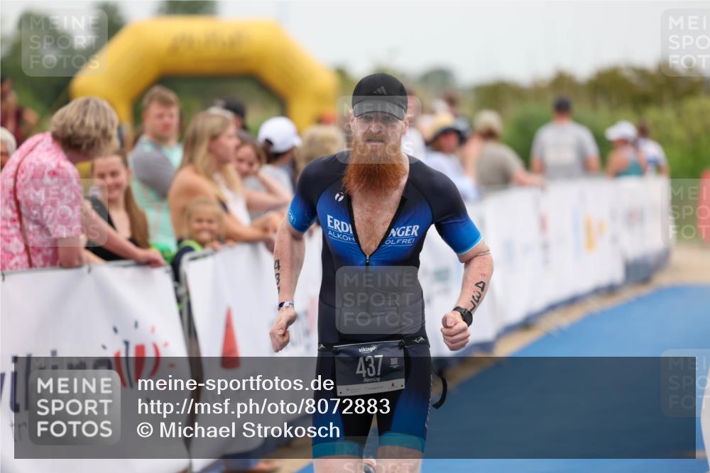 22.06.2025 - Viking Triathlon Michael Strokosch http://msf.ph/oto/8072883 22.06.2025 15:40:50 Ziel 159, 437 meine-sportfotos.de