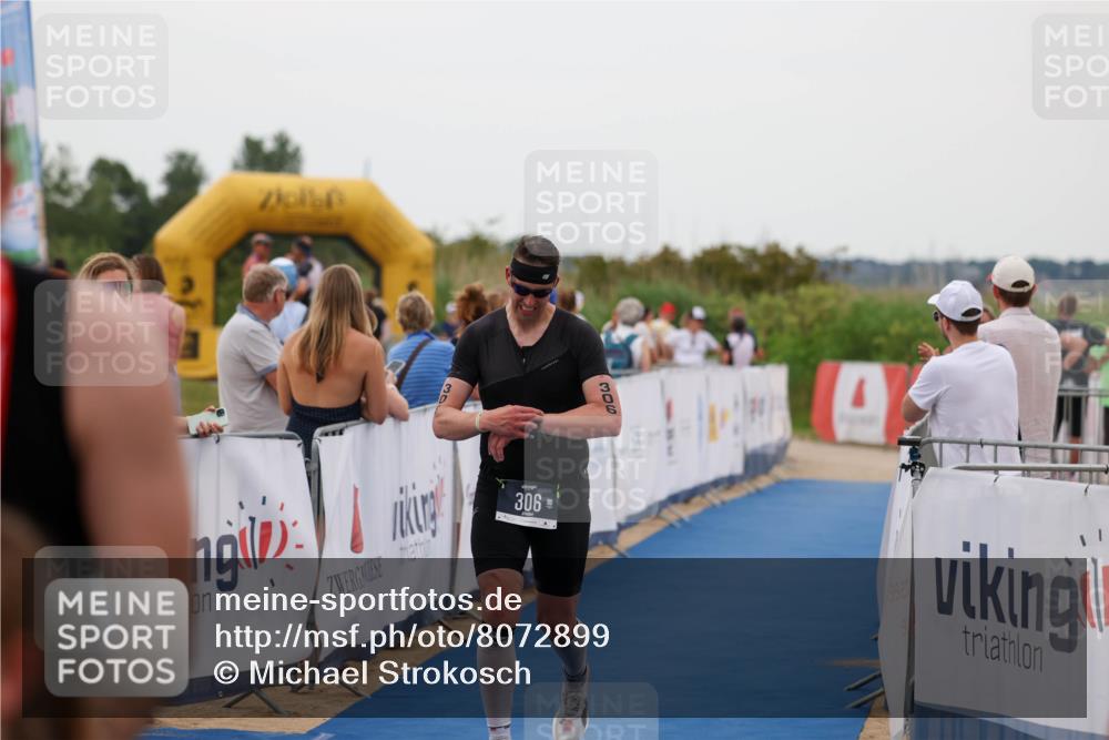 22.06.2025 - Viking Triathlon Michael Strokosch http://msf.ph/oto/8072899 22.06.2025 15:56:45 Ziel 261, 306 meine-sportfotos.de
