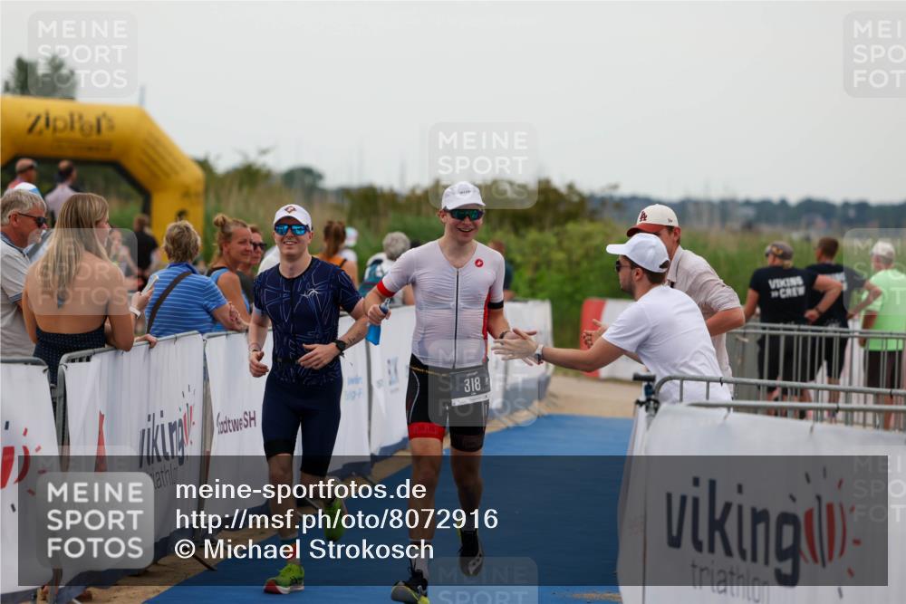 22.06.2025 - Viking Triathlon Michael Strokosch http://msf.ph/oto/8072916 22.06.2025 15:56:57 Ziel 318, 328 meine-sportfotos.de