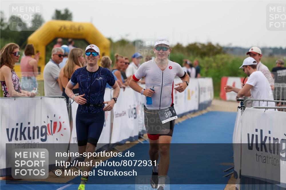 22.06.2025 - Viking Triathlon Michael Strokosch http://msf.ph/oto/8072931 22.06.2025 15:56:58 Ziel 318, 328 meine-sportfotos.de