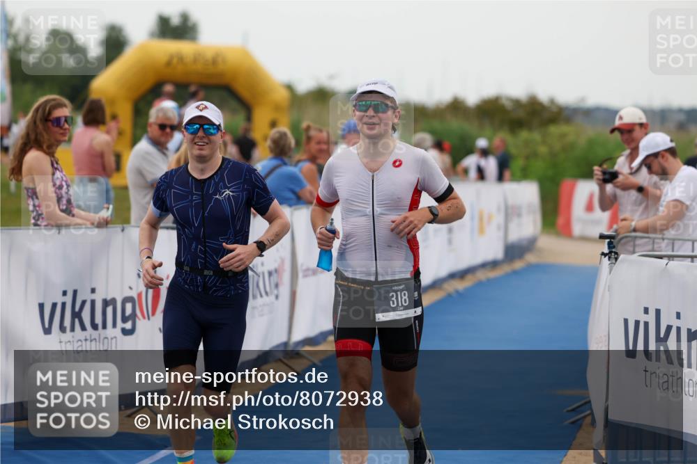 22.06.2025 - Viking Triathlon Michael Strokosch http://msf.ph/oto/8072938 22.06.2025 15:56:58 Ziel 318, 328 meine-sportfotos.de