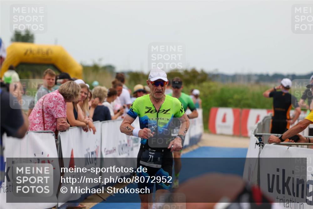 22.06.2025 - Viking Triathlon Michael Strokosch http://msf.ph/oto/8072952 22.06.2025 15:41:32 Ziel 71, 505 meine-sportfotos.de
