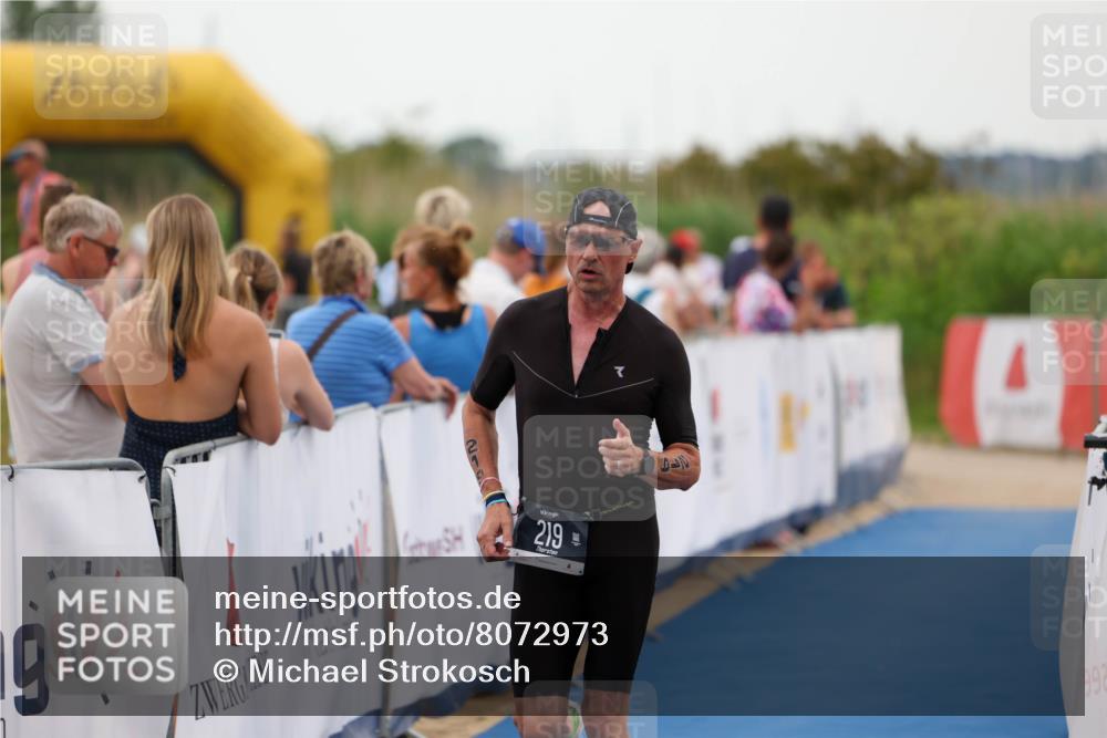 22.06.2025 - Viking Triathlon Michael Strokosch http://msf.ph/oto/8072973 22.06.2025 15:57:45 Ziel 219 meine-sportfotos.de