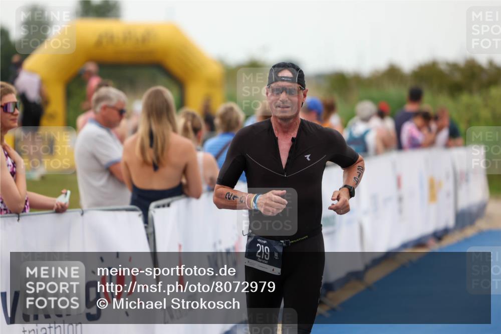 22.06.2025 - Viking Triathlon Michael Strokosch http://msf.ph/oto/8072979 22.06.2025 15:57:46 Ziel 219 meine-sportfotos.de