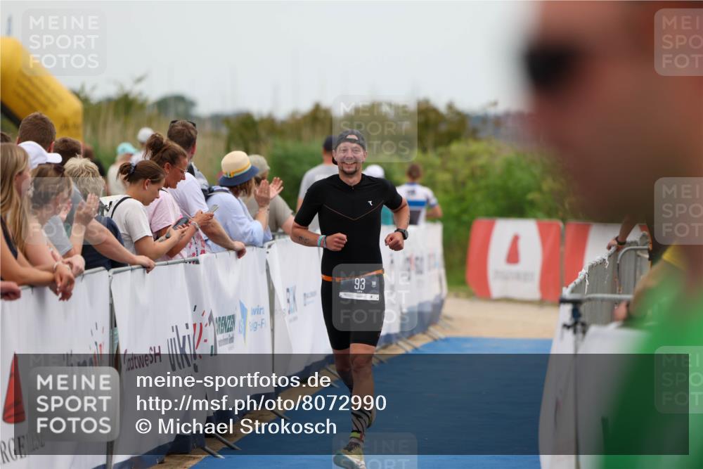 22.06.2025 - Viking Triathlon Michael Strokosch http://msf.ph/oto/8072990 22.06.2025 15:41:46 Ziel 93 meine-sportfotos.de
