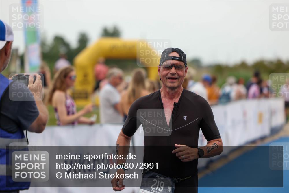 22.06.2025 - Viking Triathlon Michael Strokosch http://msf.ph/oto/8072991 22.06.2025 15:57:47 Ziel 219 meine-sportfotos.de