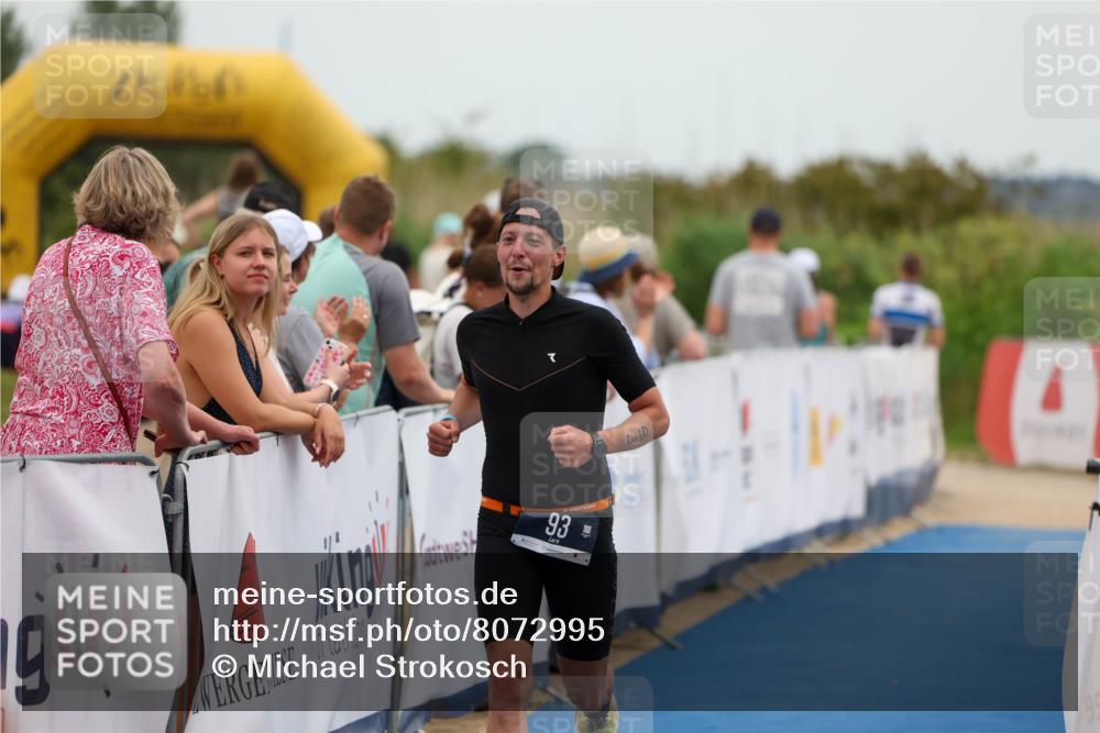 22.06.2025 - Viking Triathlon Michael Strokosch http://msf.ph/oto/8072995 22.06.2025 15:41:47 Ziel 93 meine-sportfotos.de