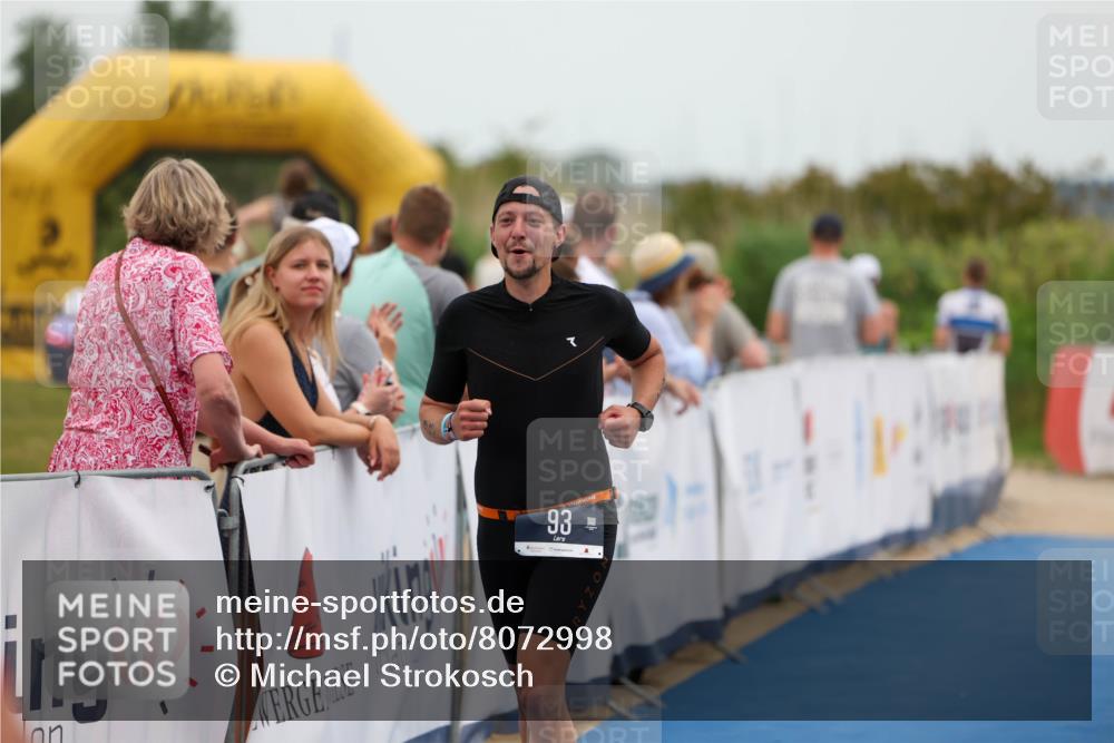 22.06.2025 - Viking Triathlon Michael Strokosch http://msf.ph/oto/8072998 22.06.2025 15:41:47 Ziel 93 meine-sportfotos.de