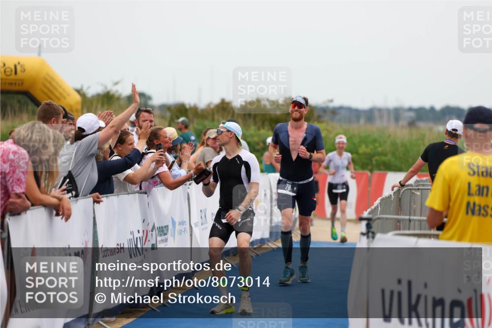 22.06.2025 - Viking Triathlon Michael Strokosch http://msf.ph/oto/8073014 22.06.2025 15:42:14 Ziel 78, 172 meine-sportfotos.de