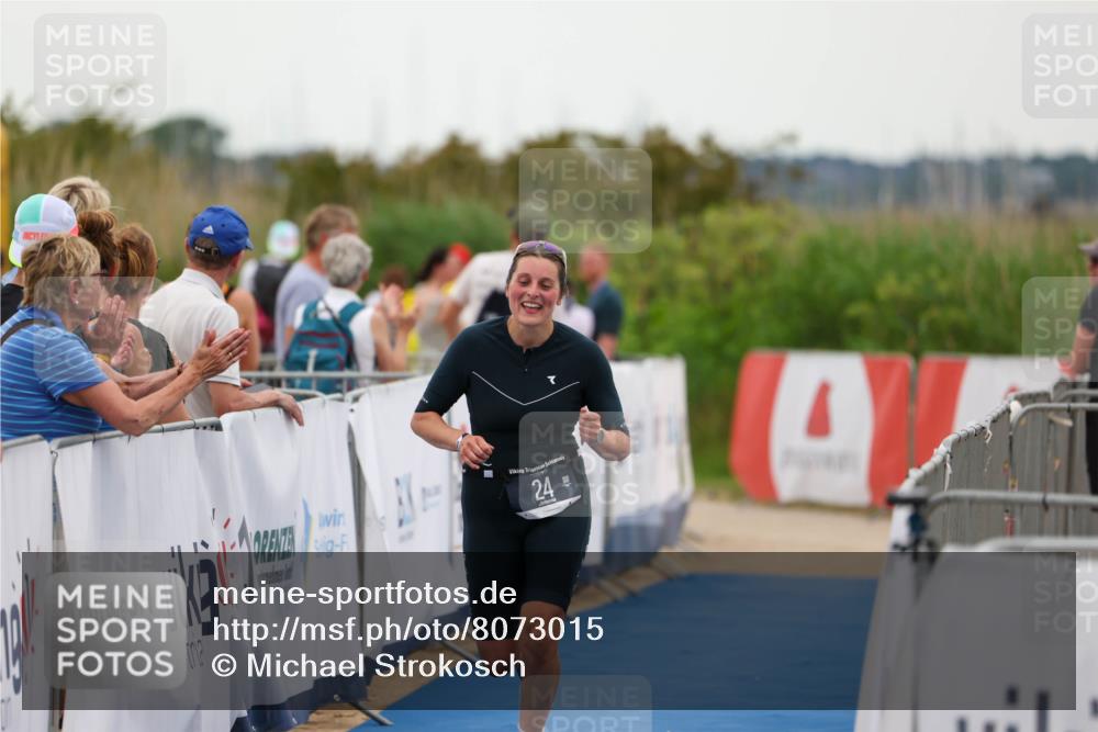 22.06.2025 - Viking Triathlon Michael Strokosch http://msf.ph/oto/8073015 22.06.2025 15:58:29 Ziel 24 meine-sportfotos.de
