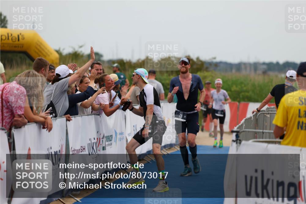 22.06.2025 - Viking Triathlon Michael Strokosch http://msf.ph/oto/8073017 22.06.2025 15:42:15 Ziel 78, 172 meine-sportfotos.de