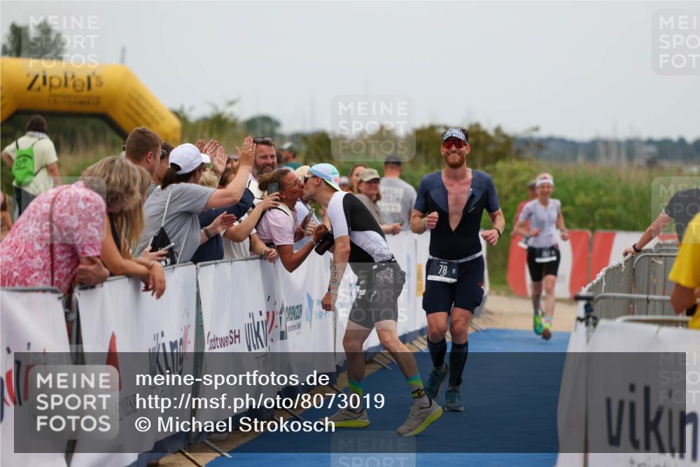 22.06.2025 - Viking Triathlon Michael Strokosch http://msf.ph/oto/8073019 22.06.2025 15:42:15 Ziel 78, 172 meine-sportfotos.de